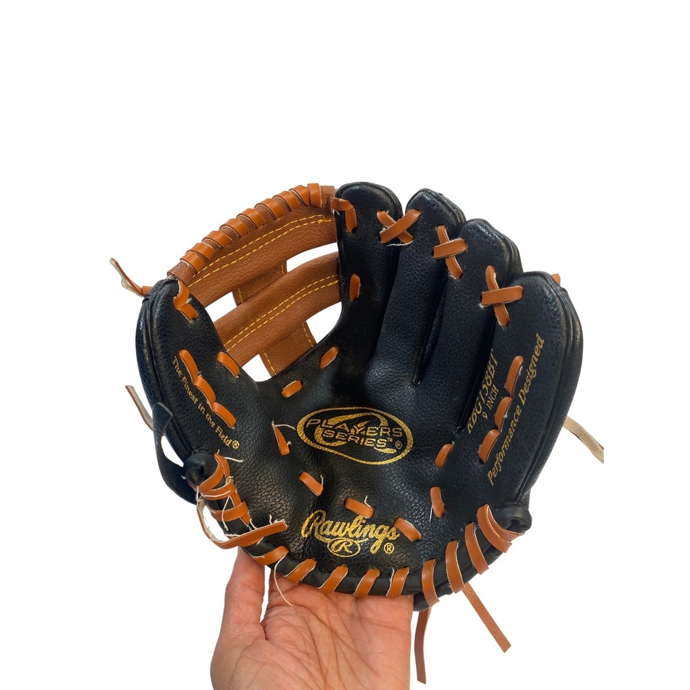 Rawlings Baseball Glove Youth 9" RBG158BT Players Series Black Brown RHT